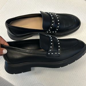 Stuart Weitzman Darcy pearl loafers